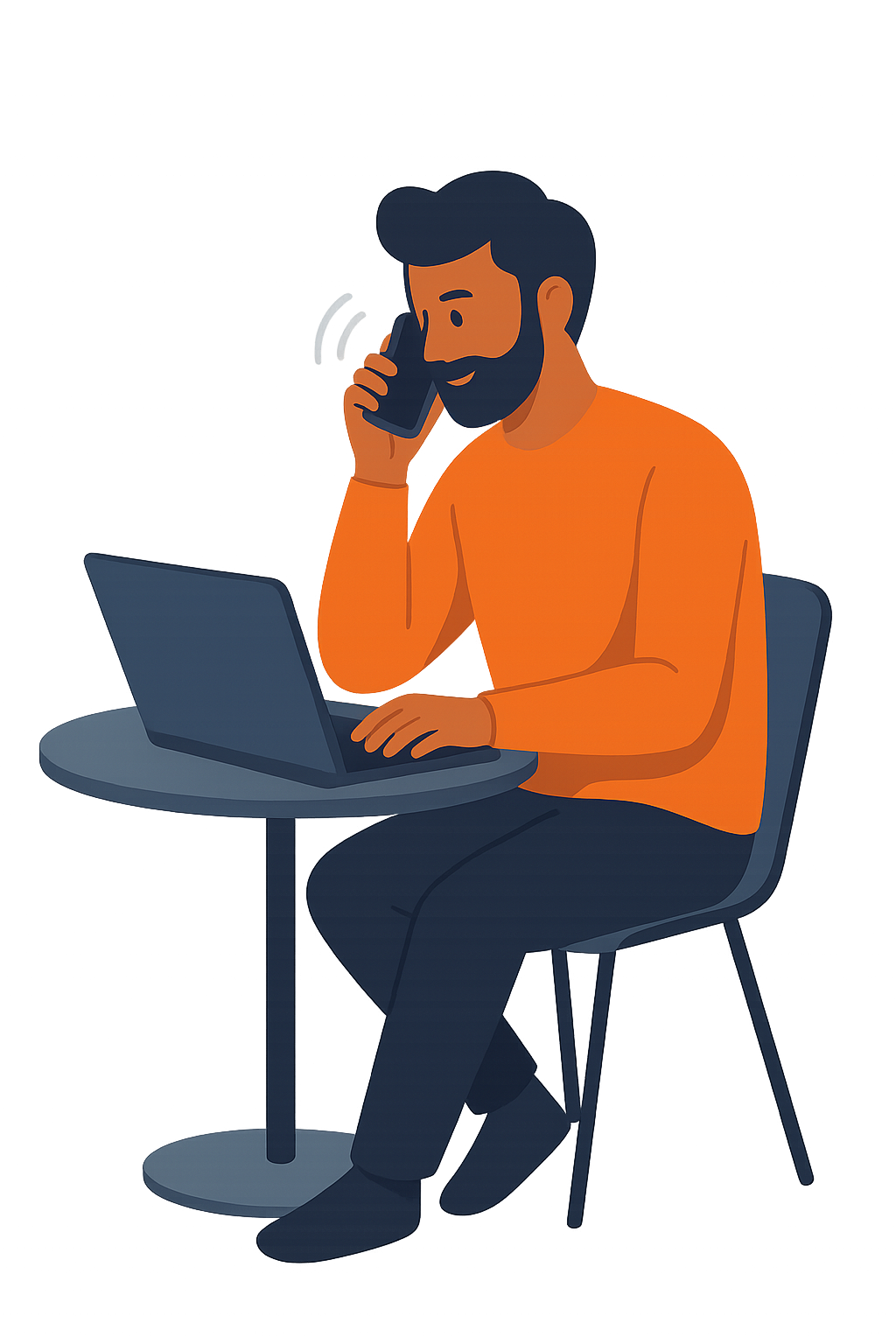 Contact Illustration